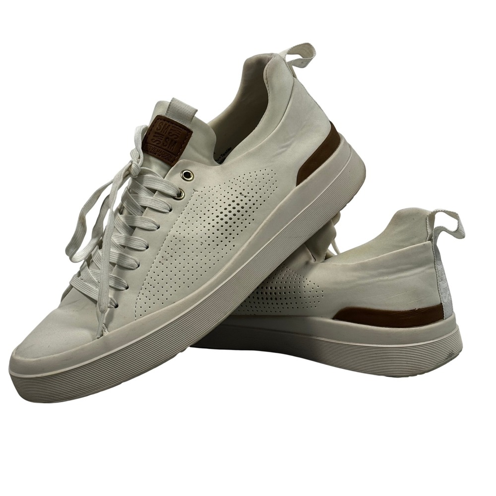 Steve Madden Perla White Platform Sneakers Women Size 11M